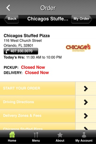 Chicago's Stuffed Pizza screenshot 2