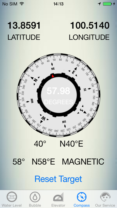 clinometer + water level + compass Screenshot 3