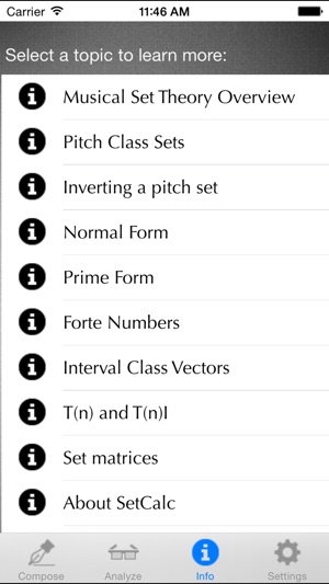 Post-Tonal Theory Calculator(圖3)-速報App