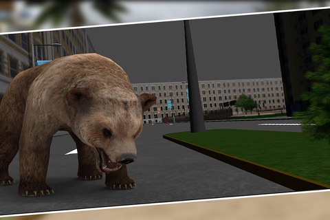 3D Bear Simulator – Crazy wild city hunter simulation game screenshot 3