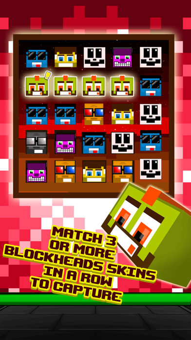 How to cancel & delete Action Craft Mini Blockheads Match 3 Skins Survival Game from iphone & ipad 2