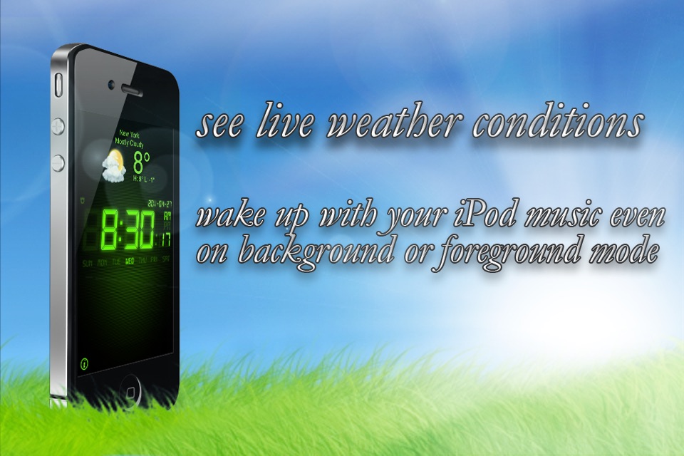 Alarm Clock Xtrm Wake Pro - Weather + Music Player screenshot 4