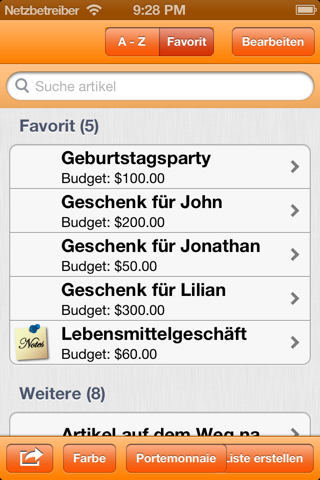 Smart Shopping List screenshot 2