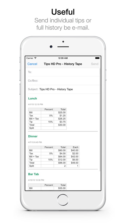 Tips HD Pro - Easy Tip Calculator screenshot-3