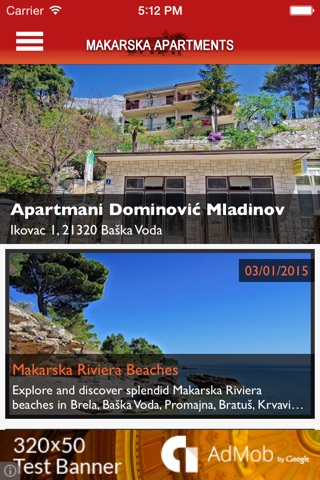 Makarska Riviera Apartments screenshot 2