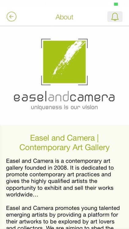 Easel and Camera