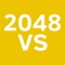Play the famous 2048 game versus your friends