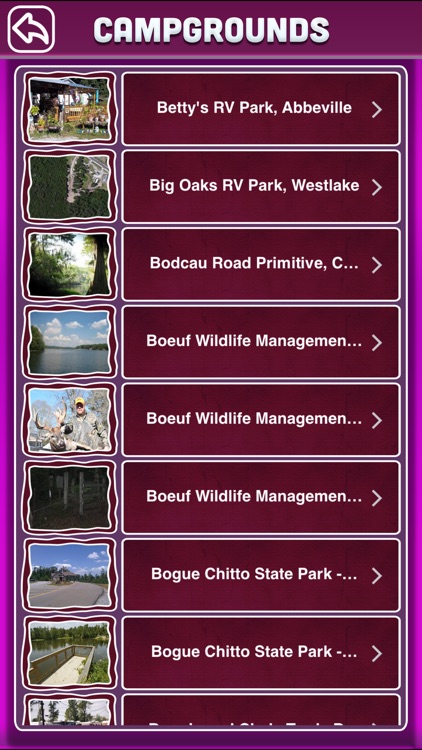 Louisiana Campgrounds Offline Guide