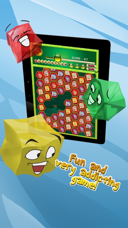 Cube Jelly Match Puzzle Game