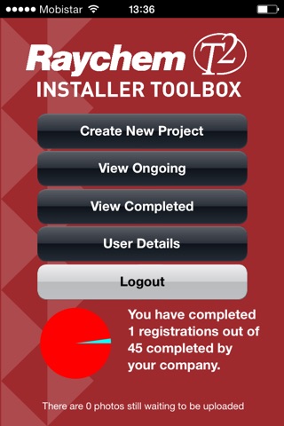 Raychem T2 Installer Toolbox screenshot 2