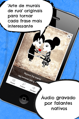 Swedish Phrasi - Free Offline Phrasebook with Flashcards, Street Art and Voice of Native Speaker screenshot 2