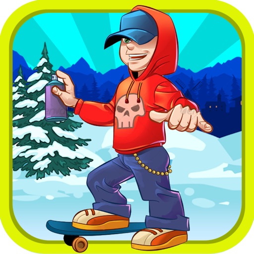 Action Skater Street Runner - Insane Winter Race Pro iOS App