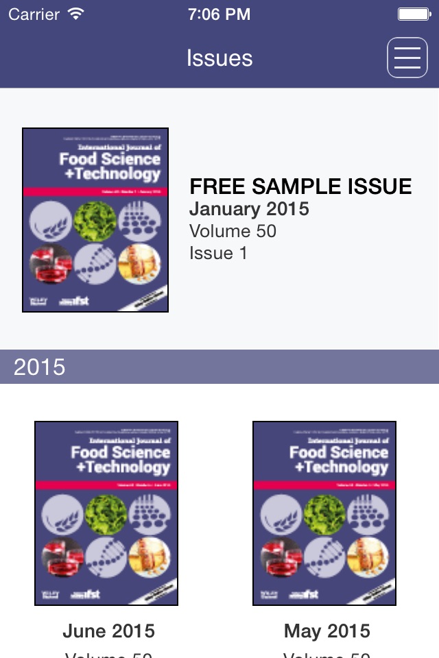 International Journal of Food Science and Technology screenshot 2