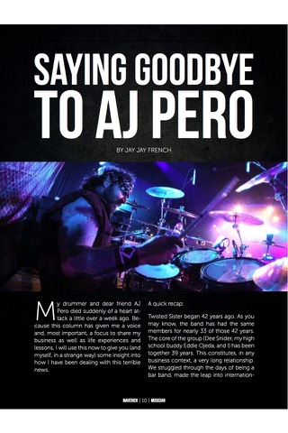 Скриншот из Maverick Musician Magazine