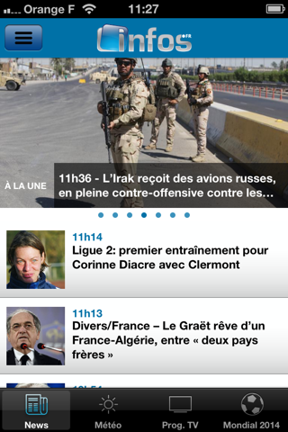 infos.fr : actualité en direct screenshot 2