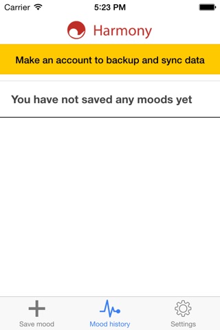 Harmony Mood Tracking screenshot 3