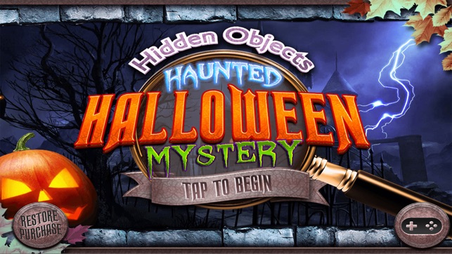 Haunted Halloween Mystery Hidden Objects
