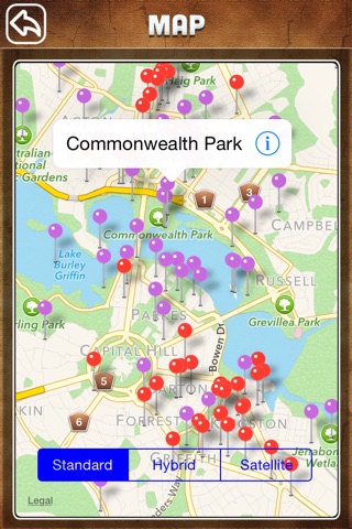 Canberra City Offline Tourism Guide screenshot 4