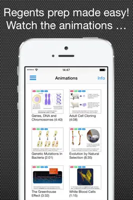 Game screenshot Regents Biology: Watch and Test Lite mod apk