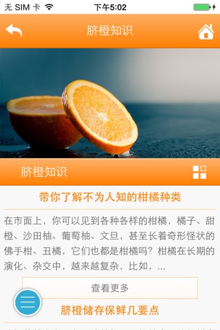 中国脐橙 screenshot 2