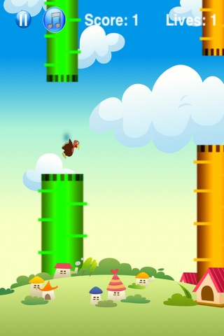 Fly Turkey, Fly - Flappy Creature But Not A Bird! screenshot 3