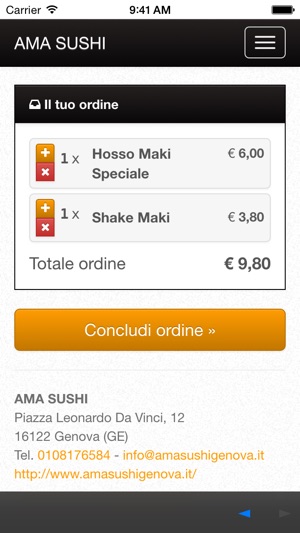 Ama Sushi Genova - Ordina online(圖4)-速報App