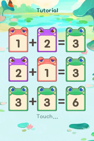 Frog Threes screenshot 2
