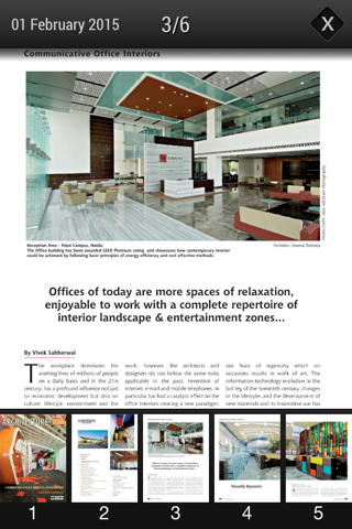 Architecture + Design magazine screenshot 3