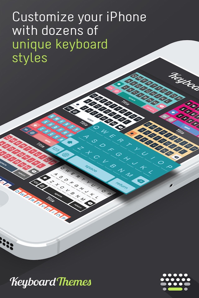 Keyboard Themes - Custom Color Keyboards & Font Style for iPhone & iPad (iOS 8 Edition) screenshot 2