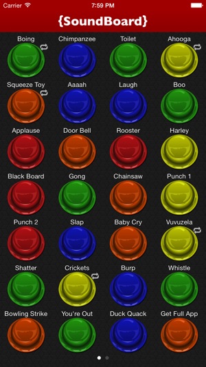 Sound Board Lite - Annoying Sounds and Funny Button Effects!(圖1)-速報App