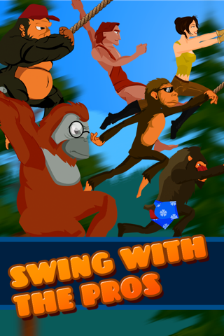 A Super Jungle Rope Swing Adventure - Fly through the Jungle, Rainforest and Safari screenshot 3