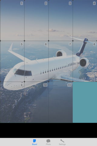 Awesome Trains and Planes Number Puzzle - Sliding photo tiles to complete the Photo FREE screenshot 4