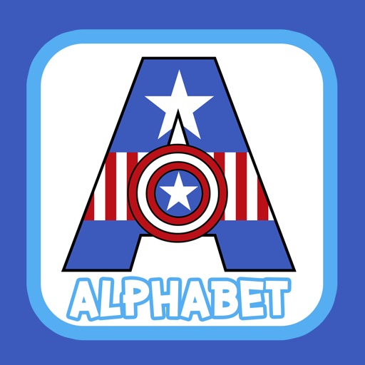 Alphabet ABC & Number Game For Kids - Captain America Edition ( Unofficial ) icon