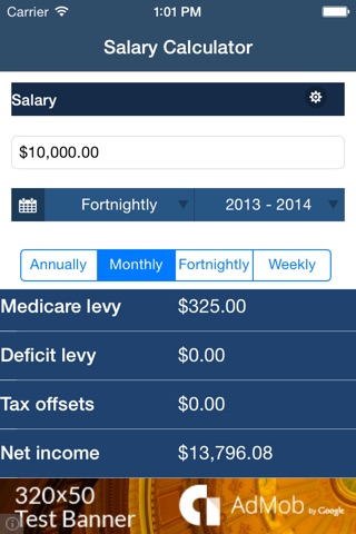 AUSTRALIA SALARY CALCULATOR screenshot 3