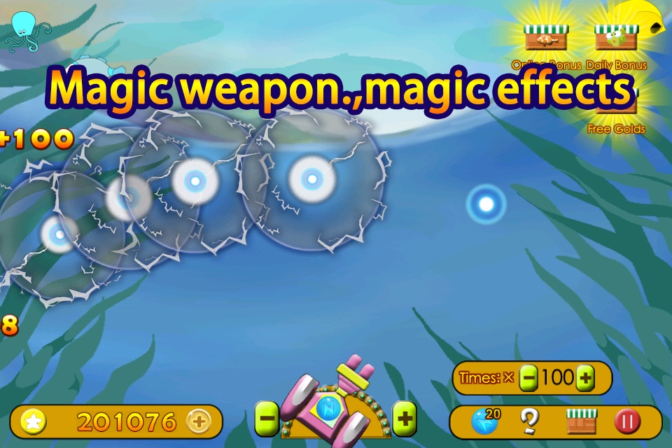 Candy Crazy Fish -  go catch magic fishes and fairy screenshot 4