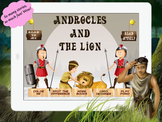 Androcles and the Lion for Children by S