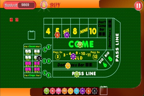 Addictive Craps screenshot 3