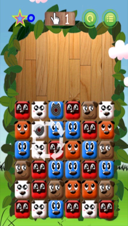 ! The Little Puppies, small casual brain trainer logical two player game for kids and girls. screenshot-4