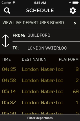 Trains - Offline Schedule, Departures & Arrivals using National Rail Enquires - Your Essential Commuting Tool screenshot 3