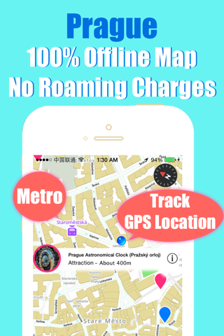 Prague travel guide and offline city map, Beetletrip Augmented Reality Prague Metro Tram Train and Walks screenshot 4