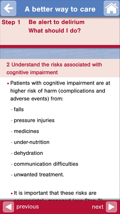 A Better Way To Care - Actions for Clinicians screenshot-3