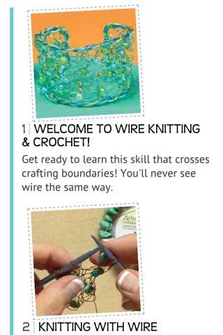 Introduction to Wire Knitting & Crochet screenshot 3