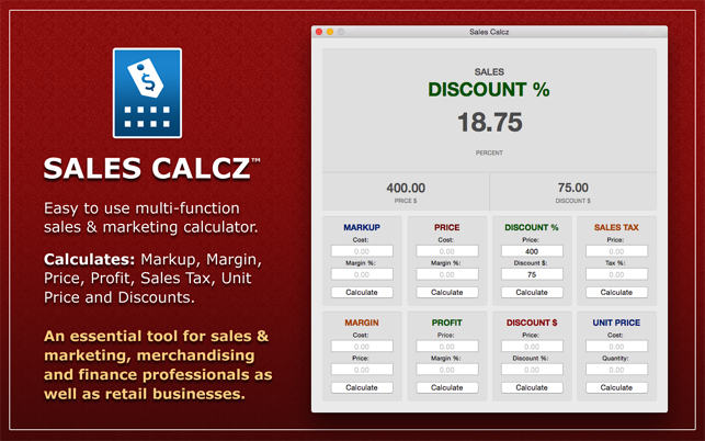 Sales Calcz