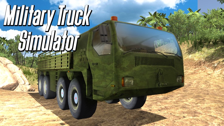Army Truck Offroad Simulator 3D - Drive military truck! screenshot-3