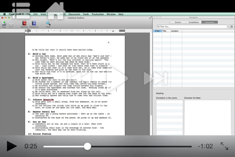 Introduction to Screenwriting For Final Draft screenshot 3