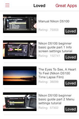 Nikon D5100 Guide screenshot 4
