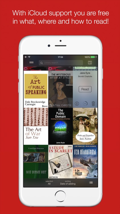 i2Reader Cloud - cloud-sync fb2, epub ebook reader screenshot-4