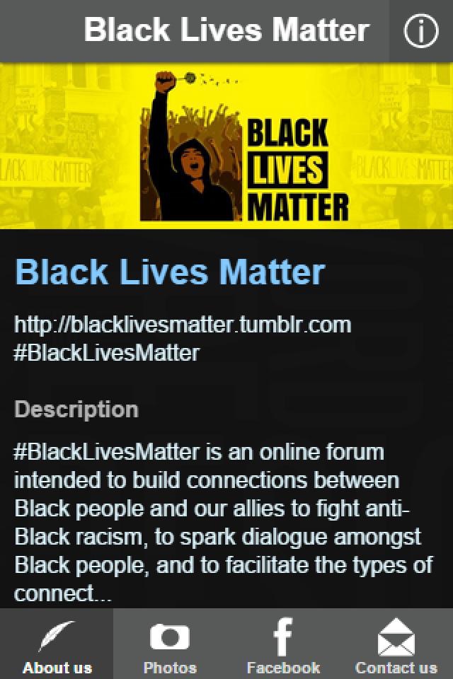 Black Lives Matter screenshot 2