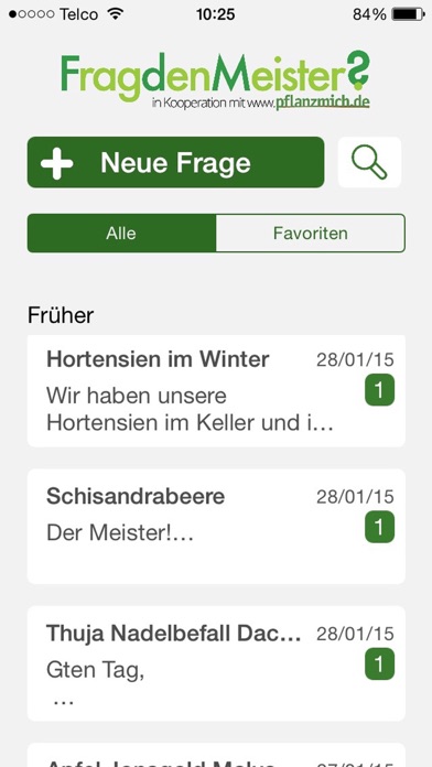 How to cancel & delete Frag Den Meister - Der Gartenratgeber from iphone & ipad 1