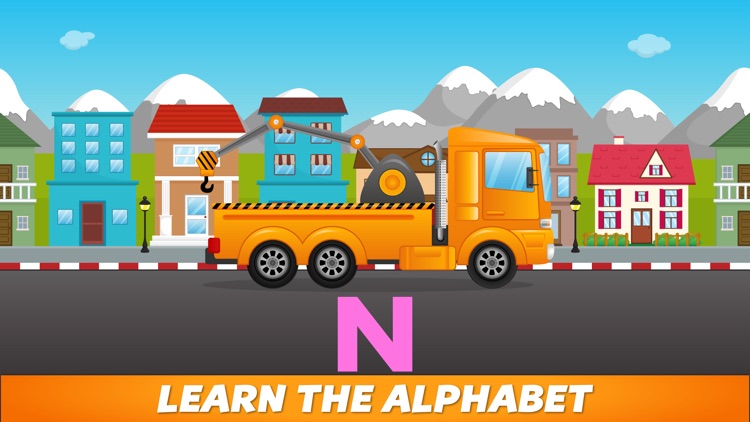 ABC Tow Truck - an alphabet fun game for preschool kids learning ABCs and love Trucks and Things That Go screenshot-3